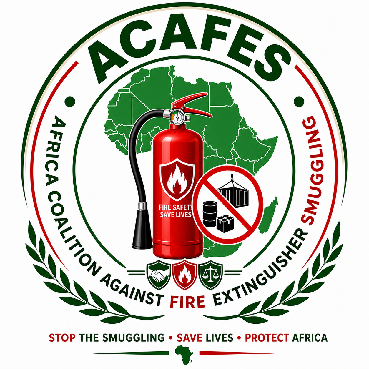 ACAFES Africa Coalition Against Fire Extinguisher Smuggling logo